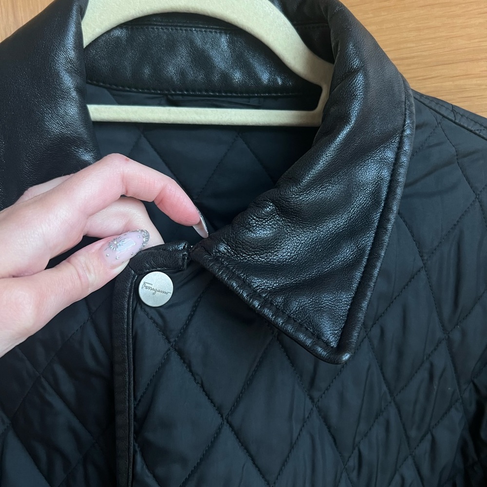 Salvatore Ferragamo Buttoned Patch Jacket - image 3